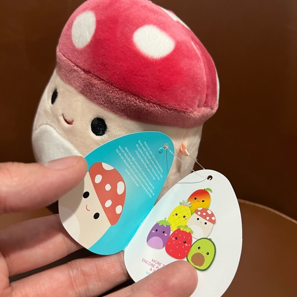 Malcolm the Mushroom 5” Squishmallow - Picture 3 of 5